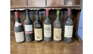 Mixed Lot: various wines to include Macon 1968, Chateau Faure-Beausejoru 2001, Northern Sonoma