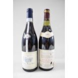 1985 Bourgogne Haut Nuits Mouchottes, 1 bottle; 2004 Bourgogne Pinot Noir Les Vendangeurs,