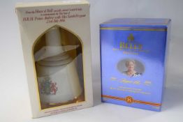 Bells 8 yr old whisky in Wade Decanter for Queen Mother's 100th birthday (boxed), 1 bottle; Bells