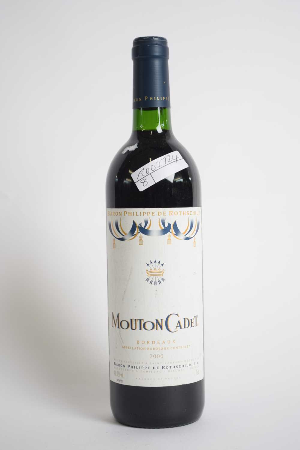 One bottle Mouton Cadet Bordeaux 2000, 75cl - Image 2 of 3
