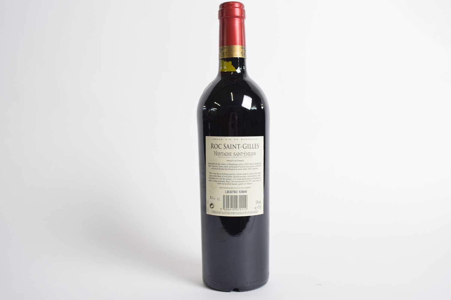 One bottle Roc Saint-Gilles St Emilion 2011, 75cl - Image 3 of 3