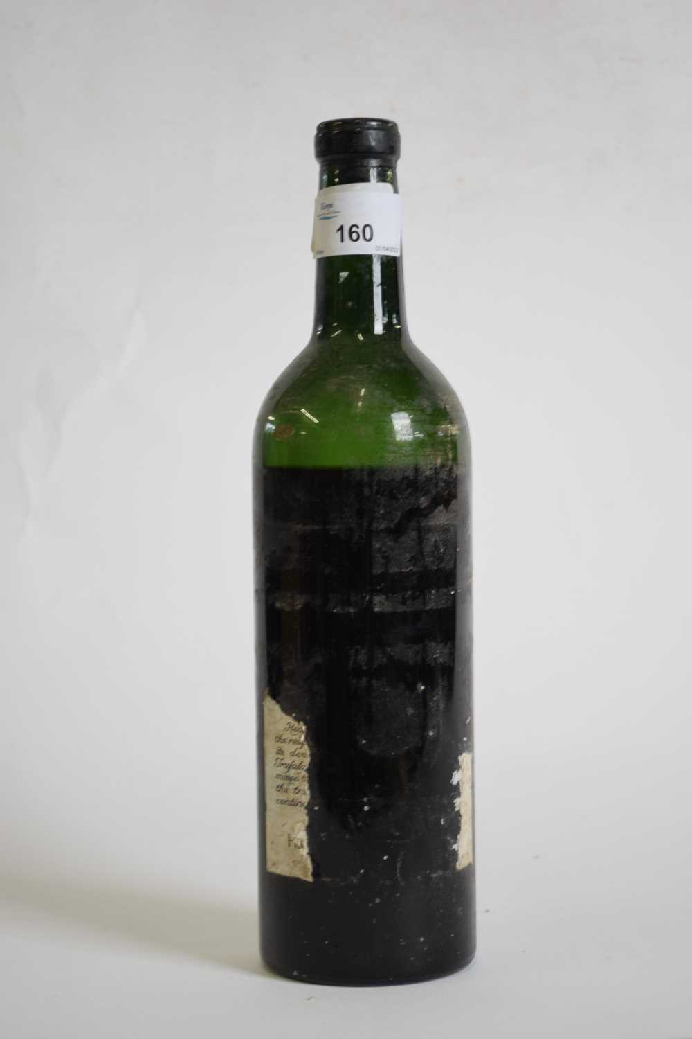 One unlabelled bottle, (level depleted) - Image 2 of 2