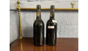 Two Bottles Dow Vintage Port 1977