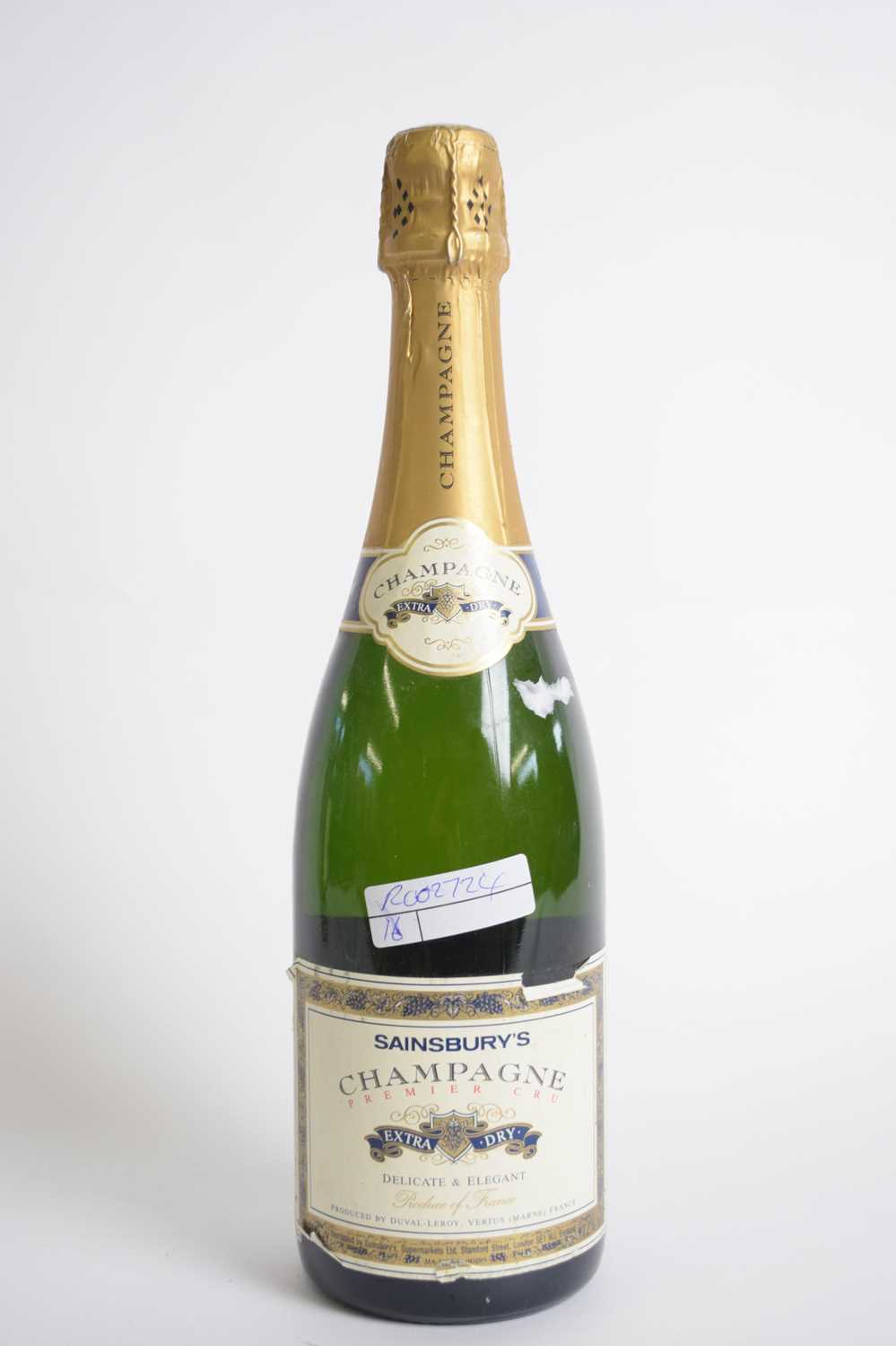 One bottle Sainsbury's Champagne Premier Cru, 75cl - Image 3 of 3