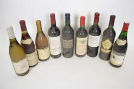 Mixed Lot: various wines comprising Cadet Claret, St Emilion 1976, Fortant de France Cabernet