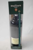 2002 Graham's Vintage Crusted Port in presentation case, 1 bottle