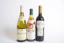 Mixed Lot: Three bottles Placio del Marques 2007, Bouchard Pere & Fils 2010 and Macon Blanc Villages