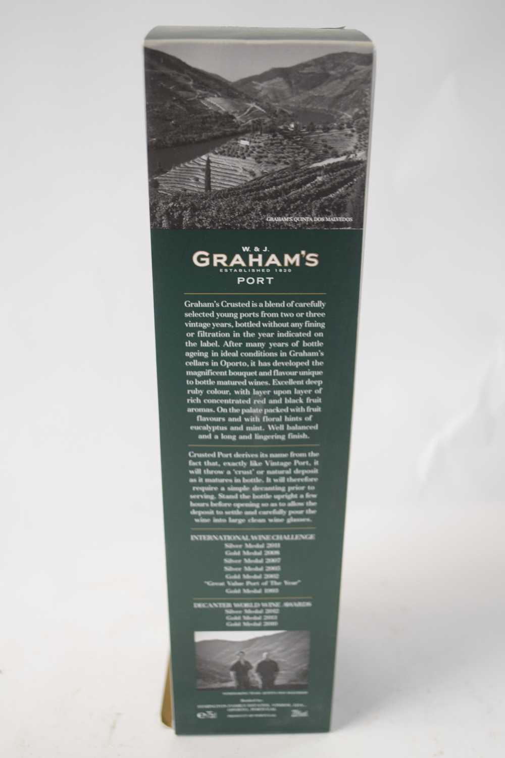 2002 Graham's Vintage Crusted Port in presentation case, 1 bottle - Image 2 of 3