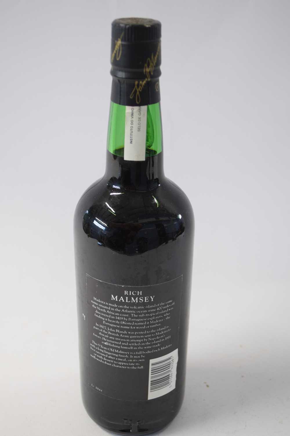 Blandy's Rich Malmsey 5 yr old Madeira, 1 bottle - Image 2 of 2