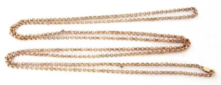 Gold plated Belcher chain