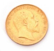 Edward VII half sovereign dated 1903