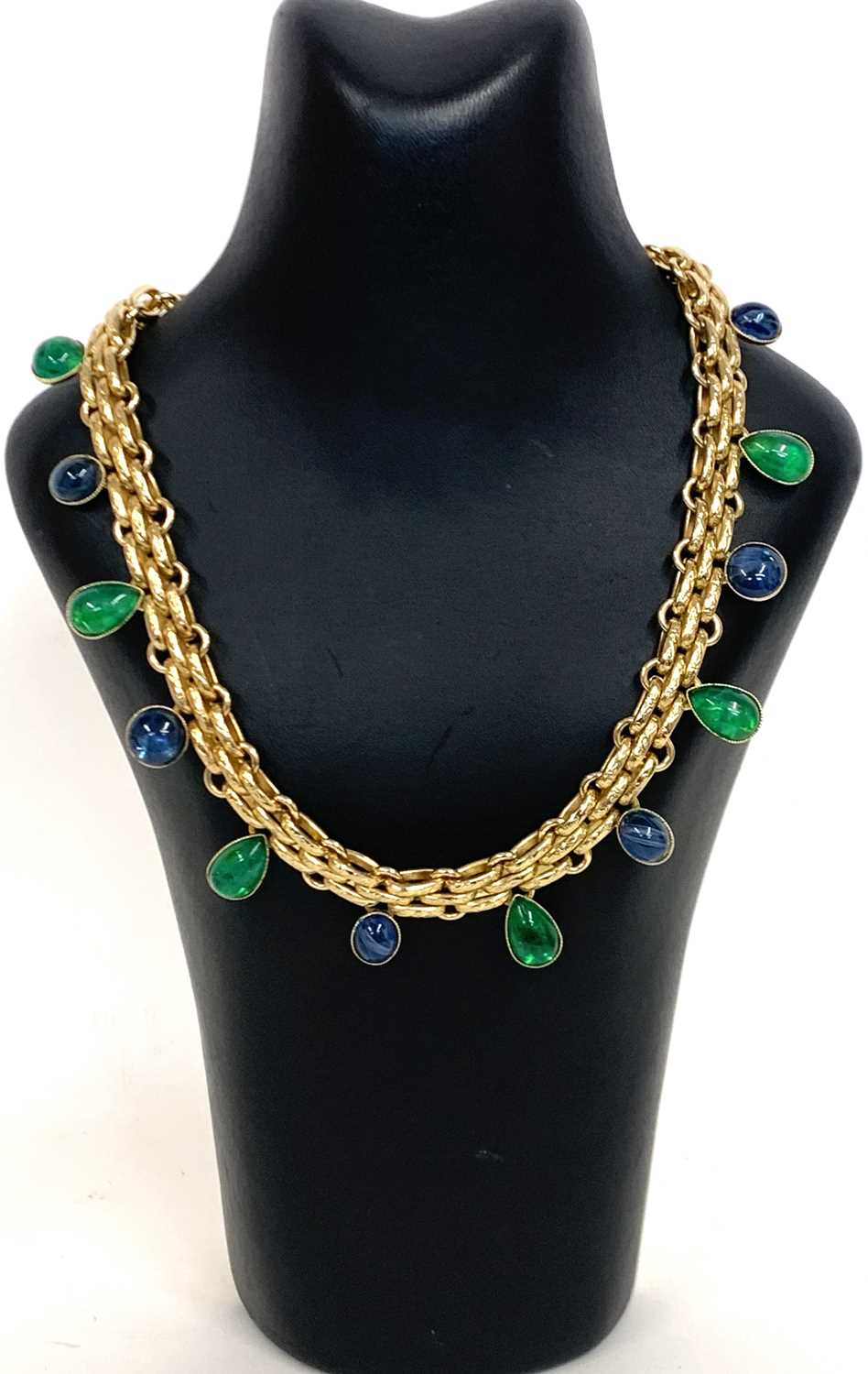 Quantity of mainly modern designer costume jewellery to include a Christian Dior green and blue - Image 5 of 5