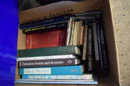 ONE BOX OF MIXED BOOKS