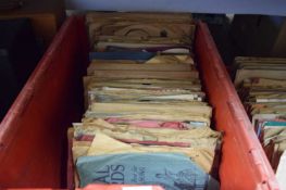 ONE BOX OF 78RPM RECORDS