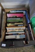 ONE BOX OF MIXED BOOKS