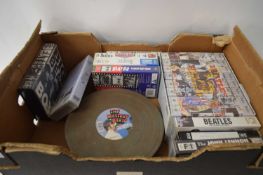 BOX VARIOUS VIDEOS RELATING TO THE BEATLES