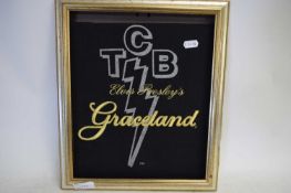 FABRIC PICTURE - ELVIS PRESLEY'S GRACELAND