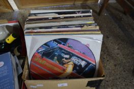 ONE BOX OF RECORDS