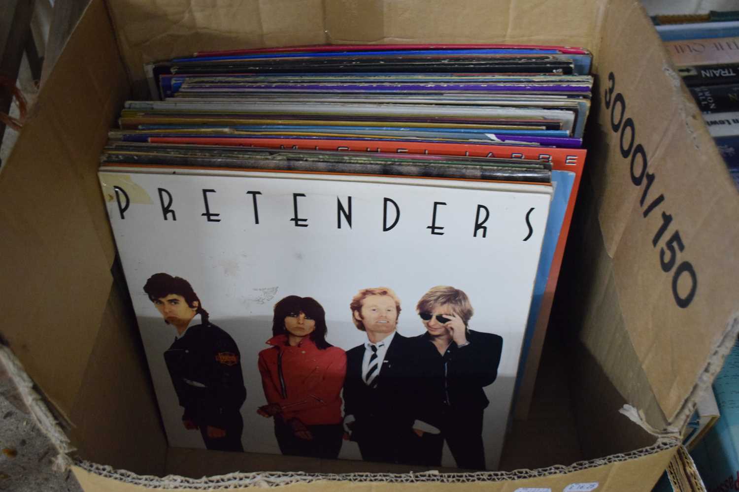 ONE BOX OF RECORDS