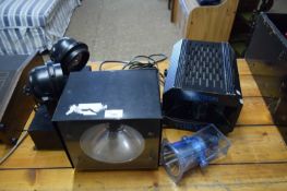 TORNADO TECHNOTRONICS DISCO LIGHTS TOGETHER WITH VARIOUS OTHERS