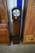 OAK CASED GRANDMOTHER CLOCK