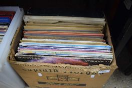 ONE BOX OF MIXED RECORDS