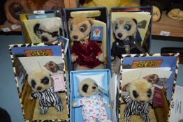 SIX BOXED 'COMPARE THE MARKET' MEERKATS