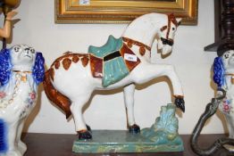 REPRODUCTION CHINESE POTTERY HORSE