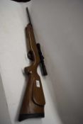 BAM AIR RIFLE WITH SCOPE
