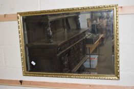 GILT FRAMED WALL MIRROR