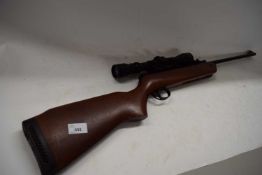 BSA .22 AIR RIFLE WITH WEBLEY SCOPE