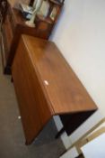 VICTORIAN MAHOGANY DROP LEAF DINING TABLE