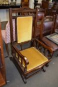 LATE 19TH CENTURY AMERICAN STYLE ROCKING CHAIR