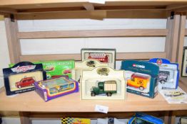 MIXED LOT : VARIOUS CORGI, MATCHBOX AND OTHER BOXED TOY VEHICLES