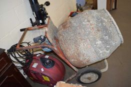 CEMENT MIXER AND AN INVERTER GENERATOR