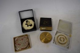 COLLECTION OF VARIOUS POWDER COMPACTS