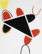 Terry Frost (British, 20th Century), Yellow Red & Black for Lorca, 1987. Screenprint in colours,