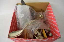 BOX OF MIXED CUTLERY