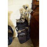 CALLOWAY GOLF BAG CONTAINING SYNCHRON FAIRWAY SERIES AND OTHER GOLF CLUBS