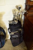 CALLOWAY GOLF BAG CONTAINING SYNCHRON FAIRWAY SERIES AND OTHER GOLF CLUBS