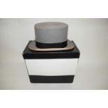 FRENCH GREY TOP HAT
