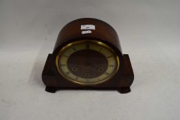EARLY 20TH CENTURY DOME TOP MANTEL CLOCK