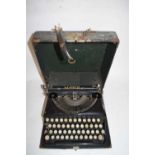 VINTAGE MEAD PORTABLE TYPEWRITER