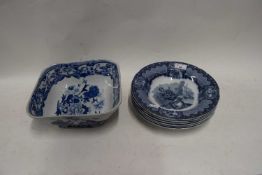 QUANTITY OF COPELAND SPODE BOWLS, TOGETHER WITH A FURTHER IRONSTONE BOWL