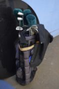 CASE OF GOLF SMITH GOLF CLUBS AND ACCOMPANYING BAG