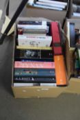 ONE BOX OF MIXED BOOKS