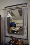 METAL FRAMED WALL MIRROR