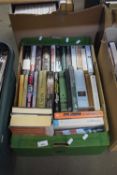 ONE BOX OF MIXED BOOKS