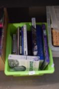 ONE BOX OF MIXED BOOKS