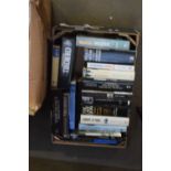 ONE BOX OF MIXED BOOKS, WINSTON CHURCHILL AND OTHERS